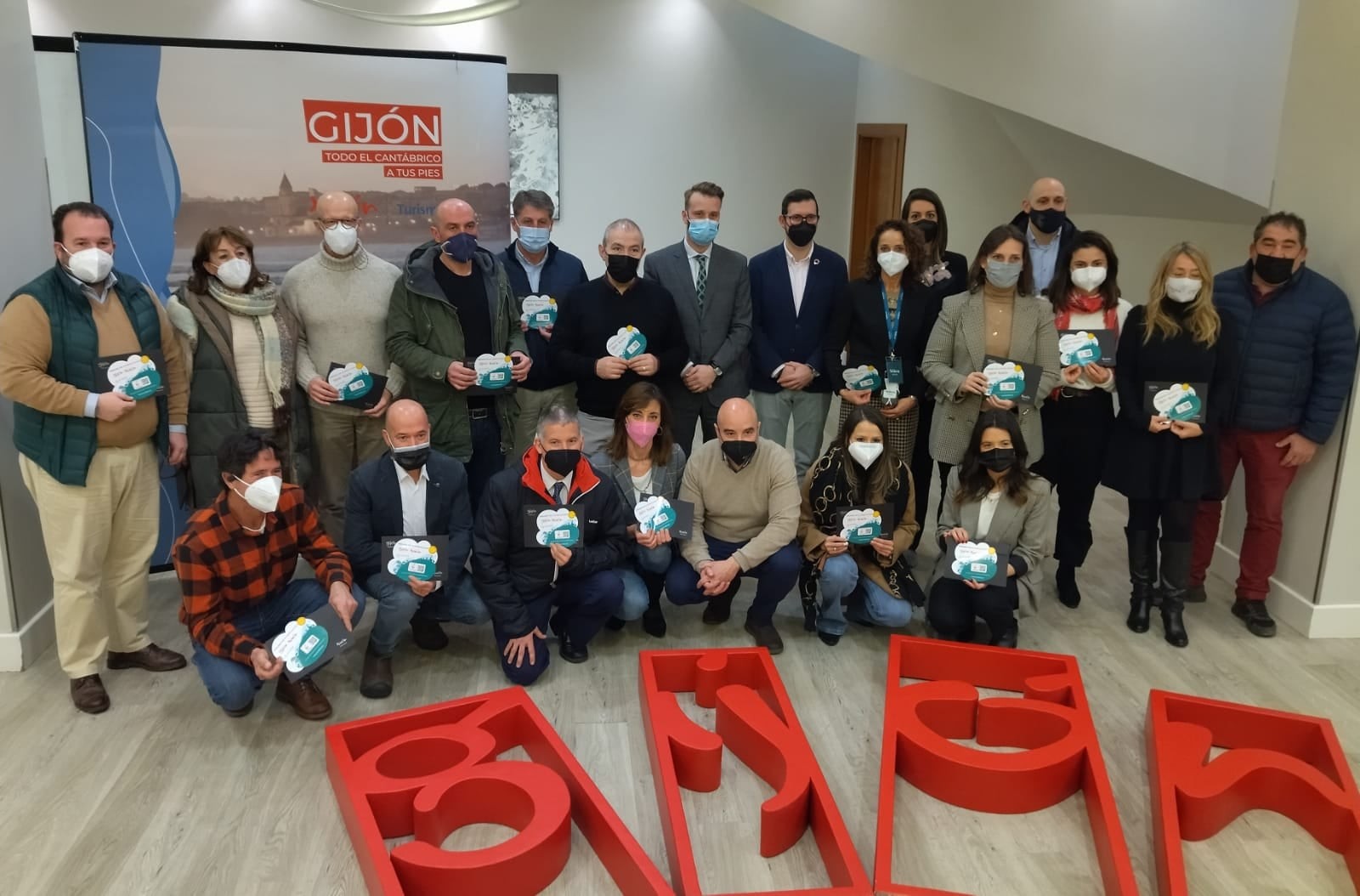 Distinguidos en el programa de accesibilidad de Visita Gijón Profesional